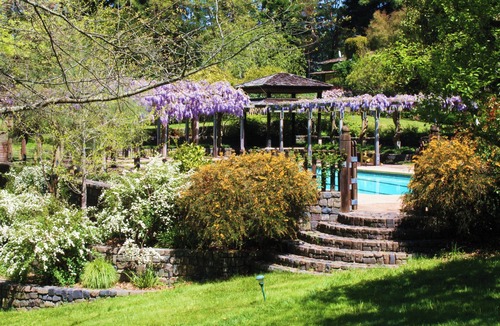 Anderson Valley House | Wild Iris Retreat- Family Friendly Anderson Valley Estate with Pool, Sleeps 15
