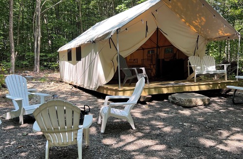Skowhegan RV Rental | Your basecamp for lake days, trail miles, fires, and slow mornings.