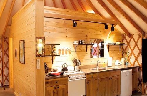 Southwest Harbor Cottage | Yurt Glamping on the Quiet-side of Acadia National Park!