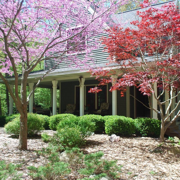 Beautiful home in Picturesque setting just steps from Lake Michigan!