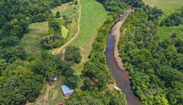 330 Acre Private Ranch with 1.5 miles on the Big Piney