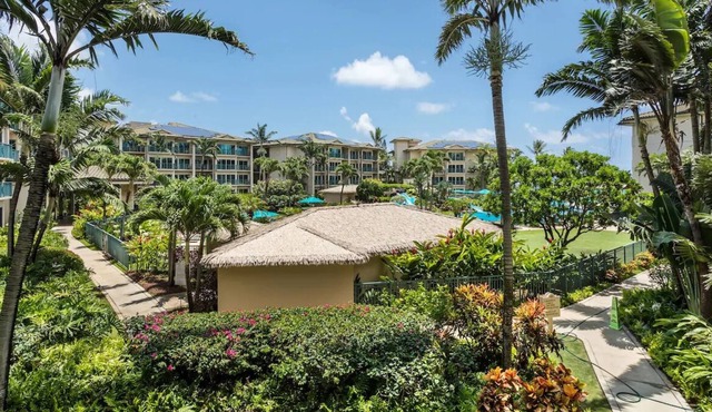 4 x Partial Ocean View 1BR at Waipouli Beach Resort & Spa Kauai by Outrigger