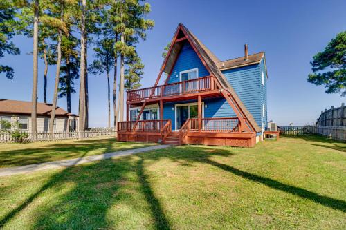 Beachy Maryland A-Frame: Steps to Chesapeake Bay!