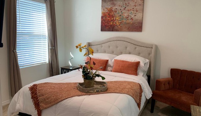 beautiful and comfortable queen room