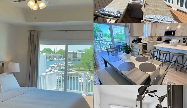 Brand New Waterfront Home Pool Walk Downtown & Events Sleeps 8