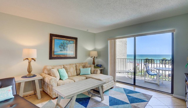 🌅 Caprice Resort Unit #303 – Gulf Front Escape for Up to Four Guests