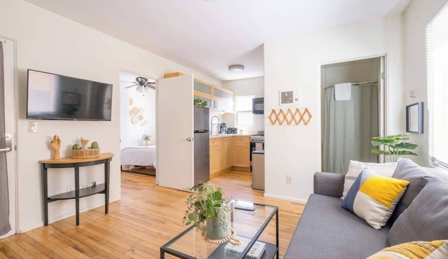 Central Apt | Steps to Beach & Belmont Park | AC!