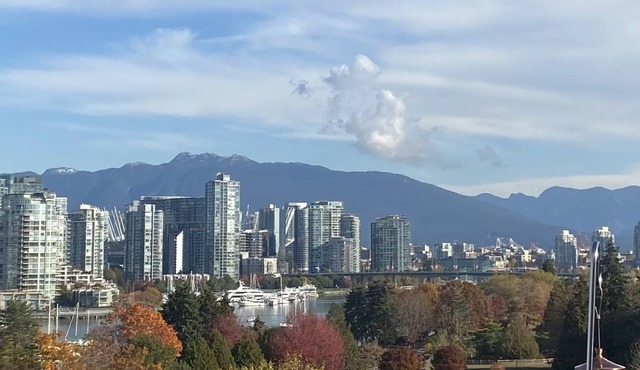 Character view private house with rooftop patio in Vancouver
