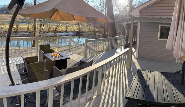 Charming 1-Bedroom, 1-bunk room, fishing in Gate City with Central Air, WiFi