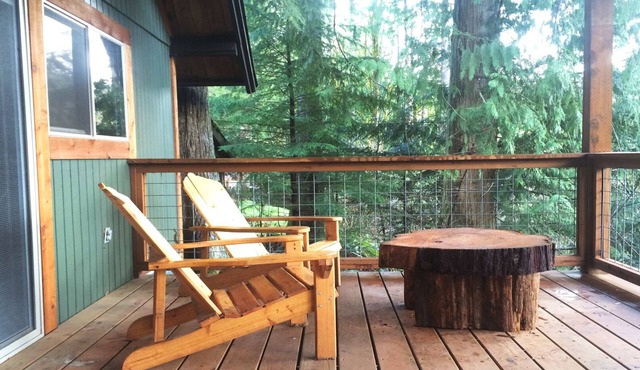 Charming A-Frame Cabin With Spectacular CHURCH Mountain VIEWS! in Maple Falls