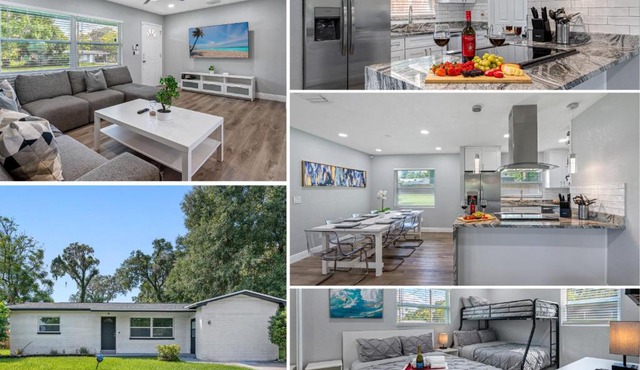 Charming & Renovated Home 20 Minutes from Tampa