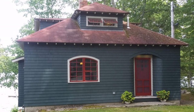 Coastal Village Cottage on Damariscotta Lake- Custom Built One of a Kind Cottage