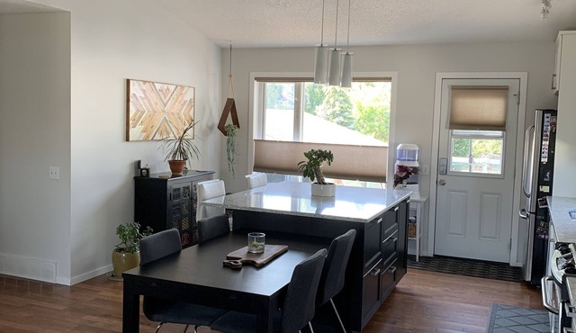 Dog friendly home that is perfectly situated between the mountains and the city.