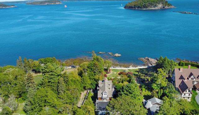 Enchanting Oceanfront Estate w/High-Speed WiFi Steps from Bar Harbor & Acadia