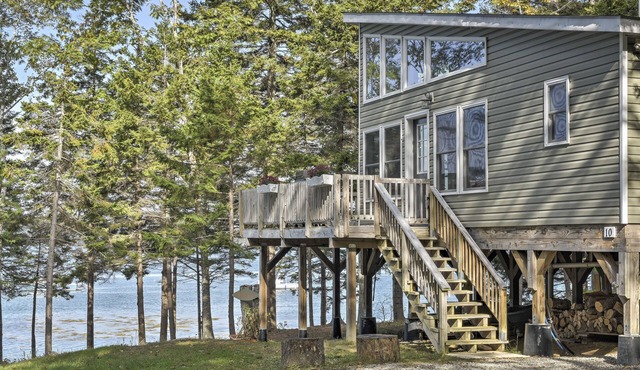 Enjoy the quiet, the calm, the sunset and the deck!