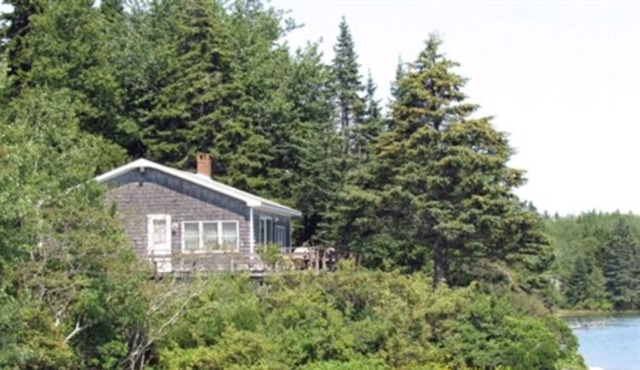 Enjoy the views at the Rackliff Island Causeway Cottage