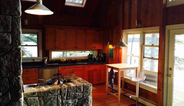 “Escape” to a Waterfront Artist’s Home on Secluded Evergreen Point, Taunton Bay
