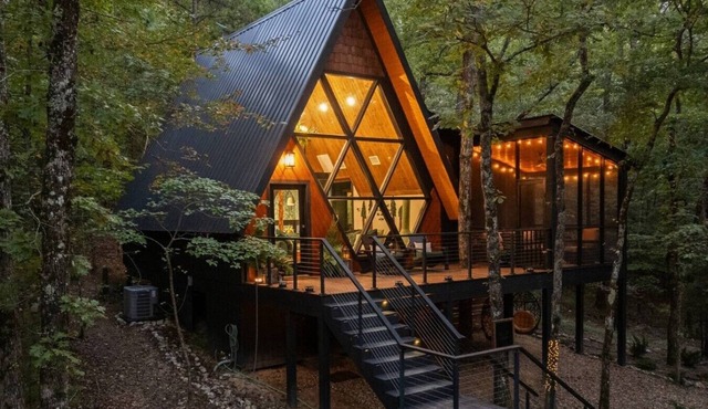 Evergreen Dreams | A-Frame Retreat + Hot Tub/Sauna