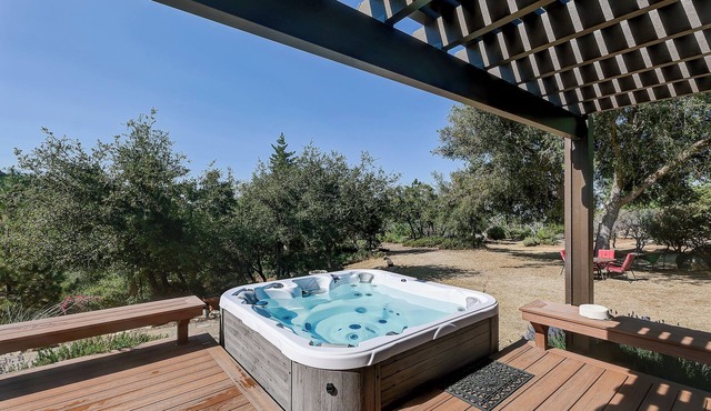 Few properties in Idyllwild have a location as majestic and pristine as the Six Acre Sanctuary. Originally a girl scout camp, the land sits atop Idyllwild with beautiful views of Tahquitz Peak on one side and ocean views on the other.
