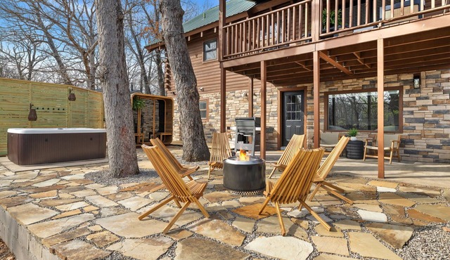 Firefly Ridge - Hot Tub - Sauna in Eureka Springs