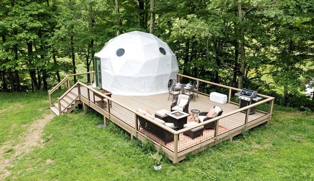 Gorgeous Dome with Breathtaking Landscape Views in North Carolina