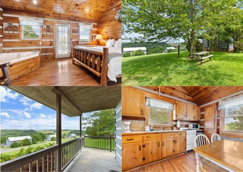 Hillside Hideout Log Cabin For 2! Cabin 10