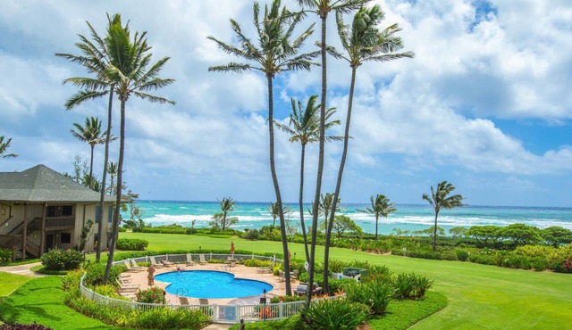Kaha Lani #304: Coconut Coast Pacific Sunrise View 1BR/1½B Top Level View