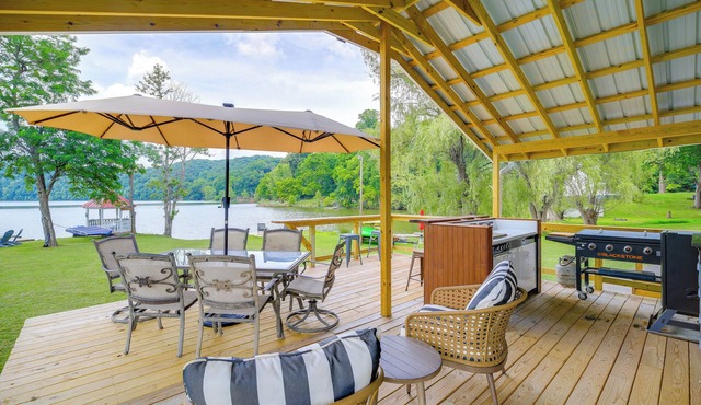 Lakefront Home And 2 Cabins on Claytor Lake