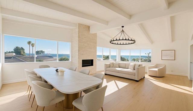 Luxury Ocean-View 5BR Modern Coastal Home Family Friendly