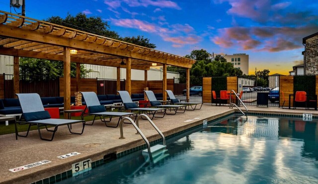 Modern 1BR Retreat | Pool | 10 Minutes to Austin