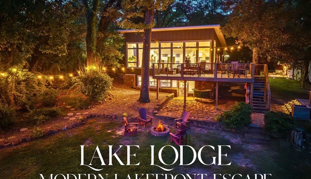 Modern Lakefront Escape | Private Dock | Hot Tub