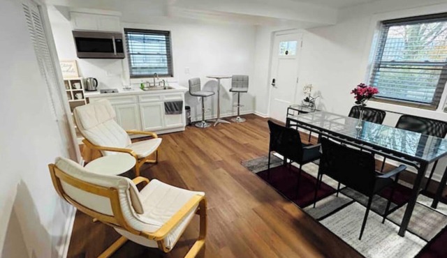 Modern Private Basement Apartment.