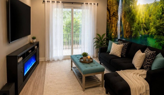 Modern Private Lowerlevel Suite Parking + Wi-Fi Free