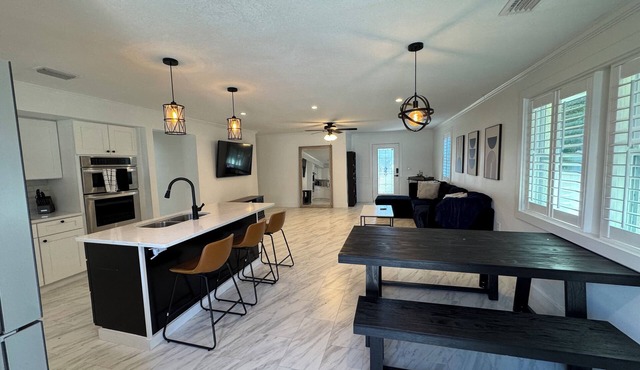 Modern South Tampa Retreat steps off Bayshore blvd, the bay is a minute away
