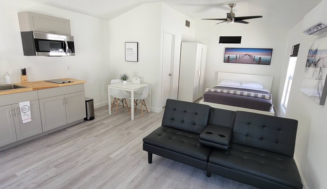Modern & Stylish studio with private entry and parking.