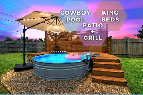 Near Kalahari, Cowboy Pool, Arcade, King Beds, Grill , Large Patio, Firepit
