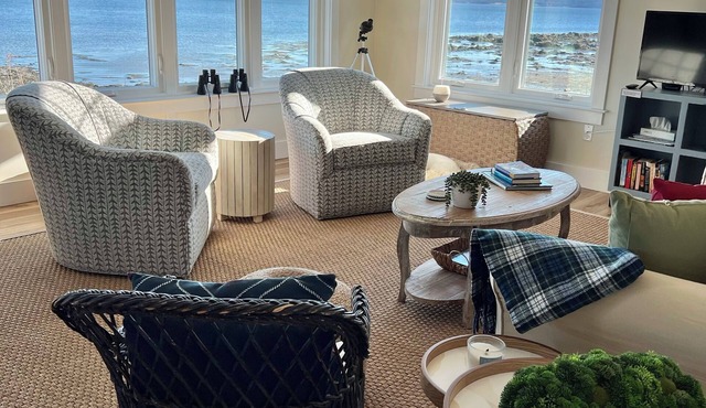 New Oceanfront Cottage, Acadia Camden Belfast Region