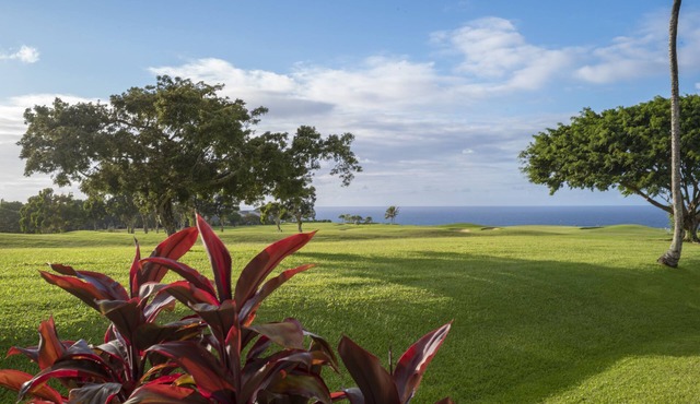 Ocean & Golf Course Views/2BR 2BA Princeville Townhouse/Walk to Beach/WiFi