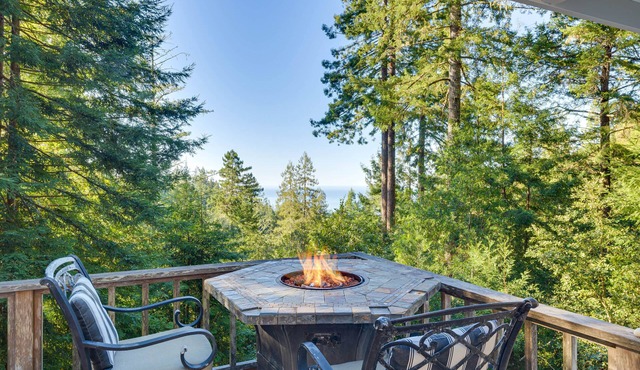 Ocean & Redwoods Views! Coastal NorCal Sanctuary