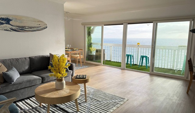 Oceanfront Gem - 2BR/BA + Balcony & 2 Parking Spaces