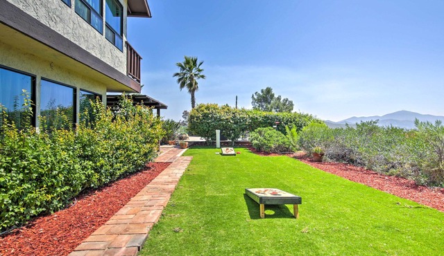 Peaceful Jamul Retreat w/ Pool + Mtn Views!