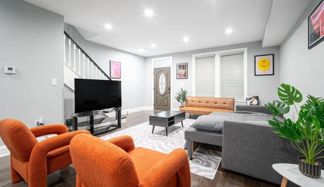 Pet-Friendly 3BR DC Home | Free Parking + Backyard + Prime Location
