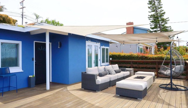 Point Loma 3BR w/Fire Pit, Sunset Cliffs w/BBQ