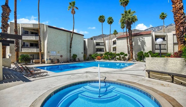 Pool & Spa, Remote Workspace, Peaceful Palm Springs Community