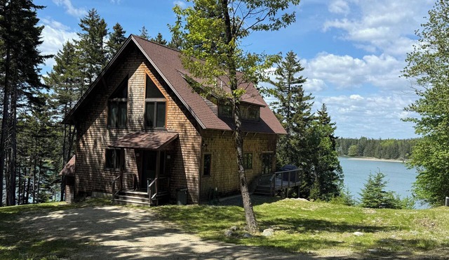 Poseidon House- Elevated Above the Shore of Southeast Harbor