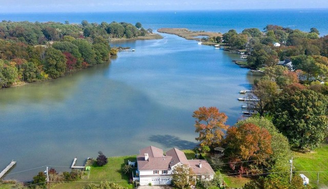 Pristine Waterfront Home with Expansive Views. in Deale