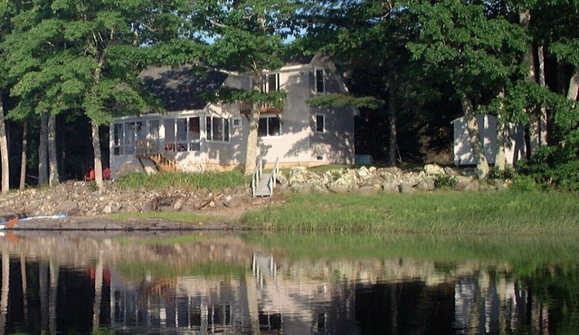 Private Lakefront Home In Midcoast Maine Area Village, Near Camden, Me.