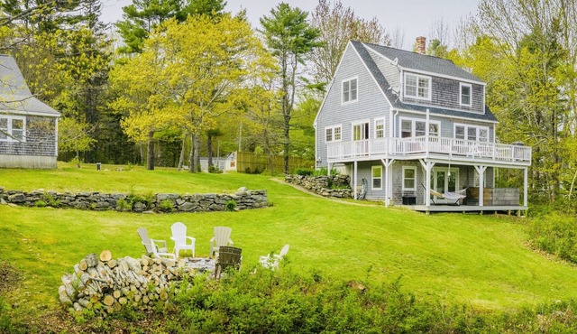 Quintessential Maine Oceanfront home