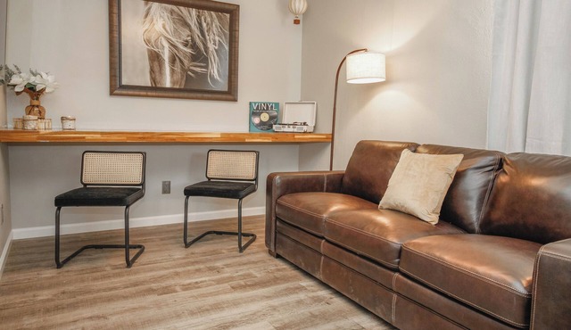 Relax and unwind at Itsy Bitsy Beryl, a cozy retreat with stylish interiors, serene outdoor spaces, and thoughtful touches. Perfect for a restful getaway, business trip, or extended stay.