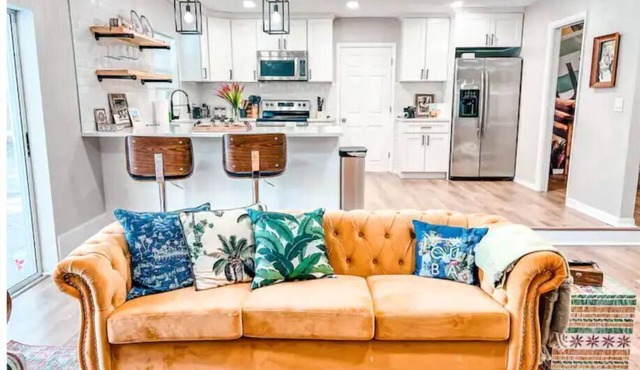 Relax in Style at Our 3BR/2BA Retreat with Private Pool|Game Room|Fire Pit|Yoga